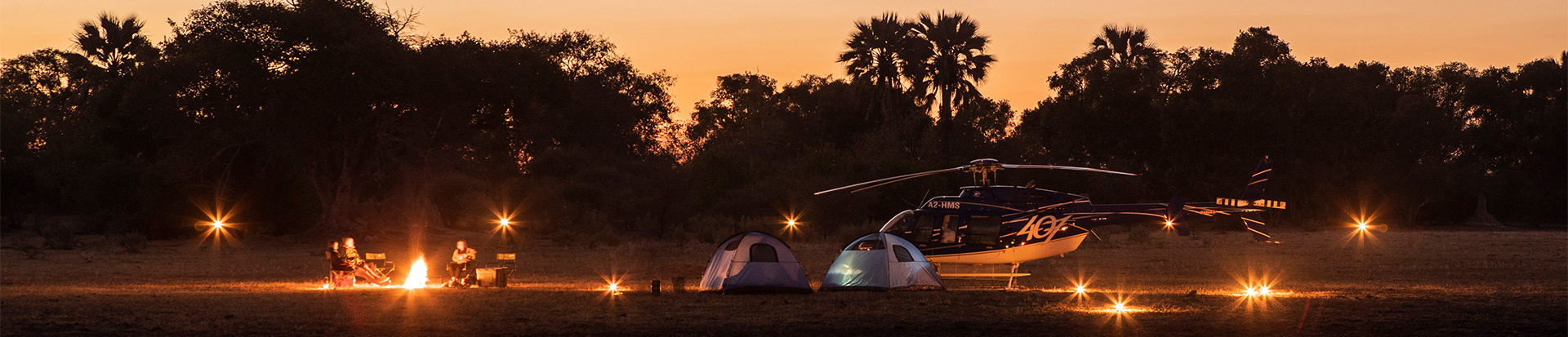 Luxury helicopter safaris with Helicopter Horizons