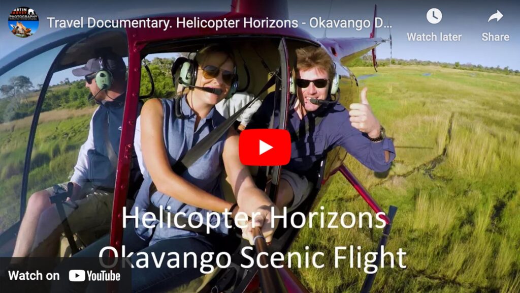 Helicopter Horizons – Okavango Delta Scenic Flight. Botswana